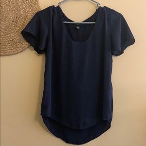 Navy blue short sleeve